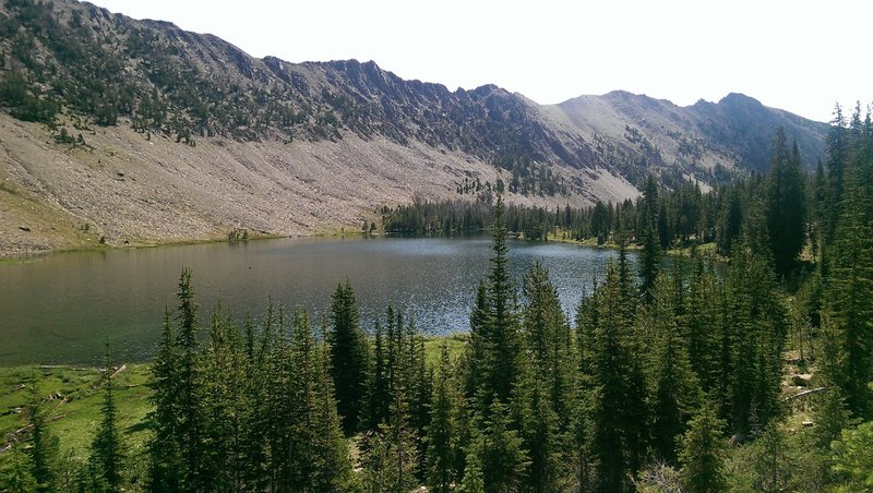 Washington Lake from above