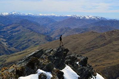 Fine summit views in all directions.