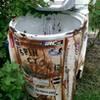 Old fashioned wringer washing machine- official mascot for this trail