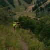 Trail runners on Gap Bypass