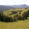 Views southwest over the Holy Cross wilderness