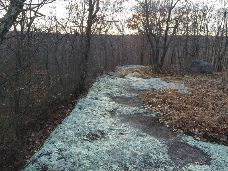 Awesome views and rock formations on Katharine Hill Trail.