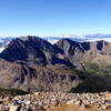 Ice Mtn & The Three Apostles from Huron Pk with permission from BoulderTraveler