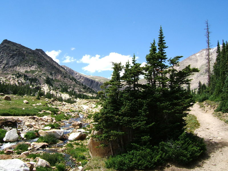 Staggering vistas along Lawn Lake Trail. with permission from dreamer 200