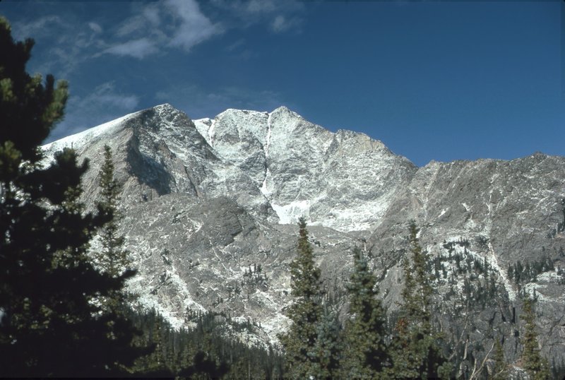 Ypsilon Mountain, RMNP (Fall 1979) with permission from BoulderTraveler