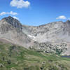 Snow Lake and Michigan Lake from Lulu Mtn with permission from Ed Ogle