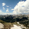 Looking into Grand Teton NP from the Jackson Hole Tram.