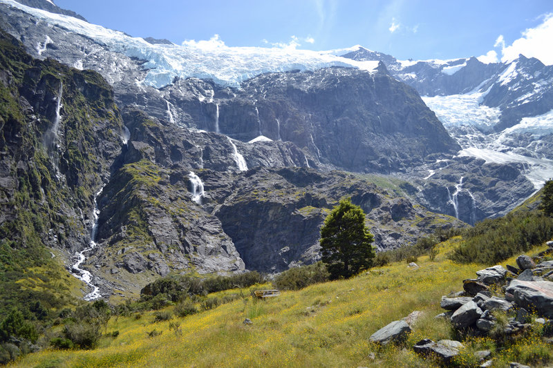 Upper Rob Roy Basin. Incredible scenery in every direction.