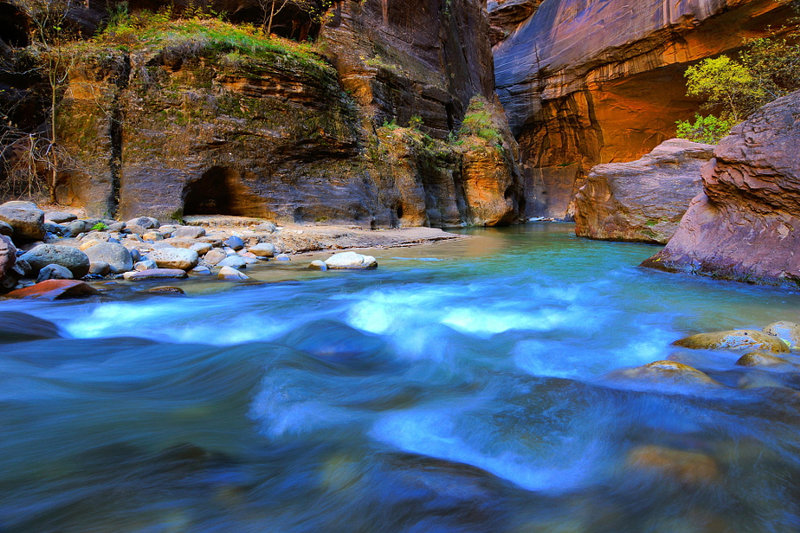 Vrigin River, Zion Nat'l Park.