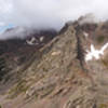 Panorama looking west from Bighorn Pass.