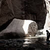 Zion National Park - hiking the narrows