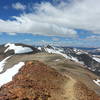 Mt Lincoln trail looking at Mt Cameron, Colorado