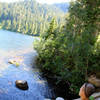 Resting at Deer Lake