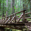 Bridge fording Lena Creek