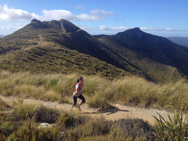 Great running on seemingly endless ridges.