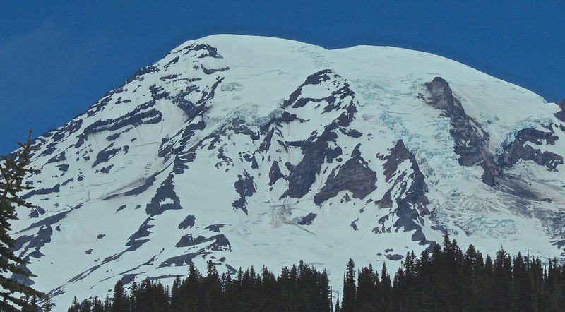 The formidable Mt. Rainier.