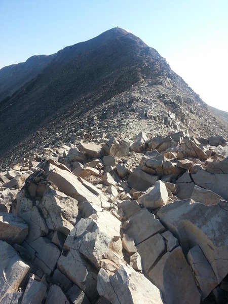 Mt Sherman ridgeline