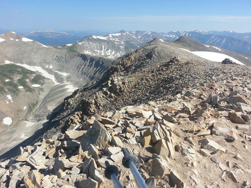 Mt Sherman summit