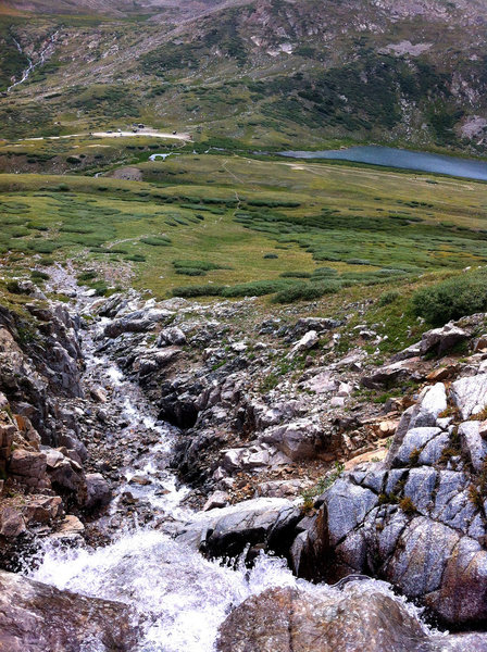 Stream to Kite Lake