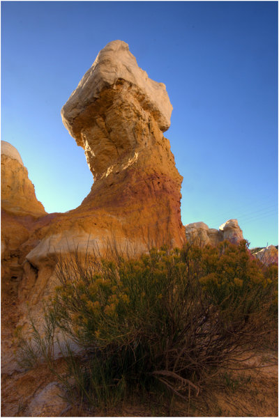 An awesome painted spire.