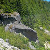 It requires a lot of energy to move a boulder this big...