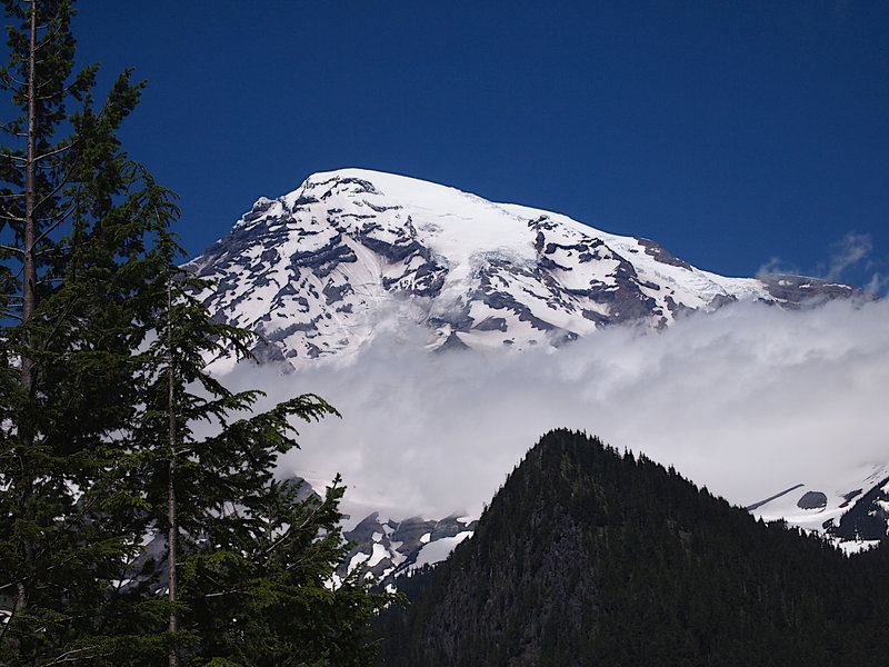 Mount Rainier from Longmire.