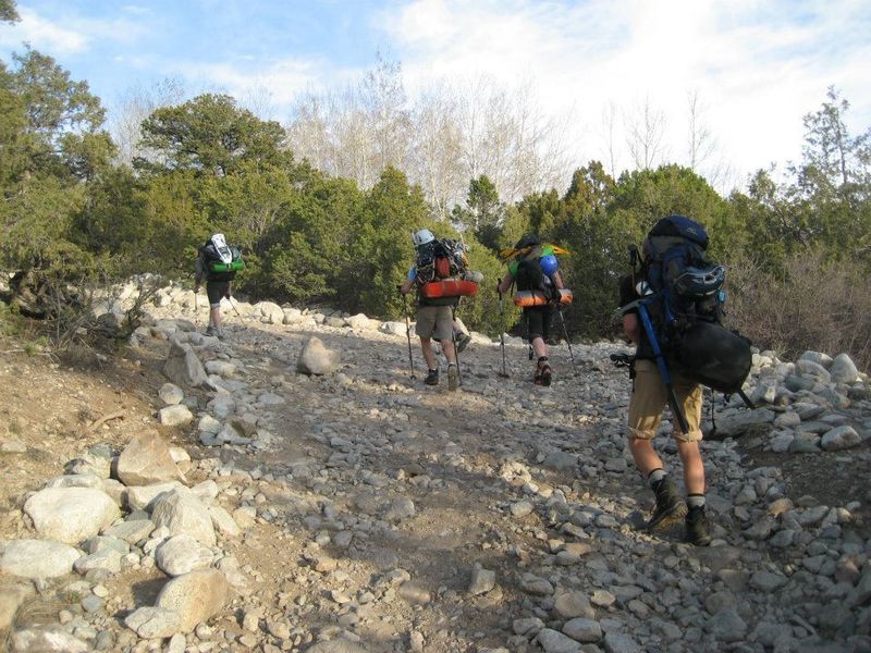 Typical Lake Como trail.