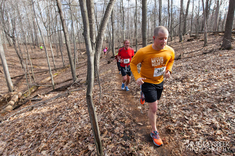 Red loop, Hurt the Dirt trail race