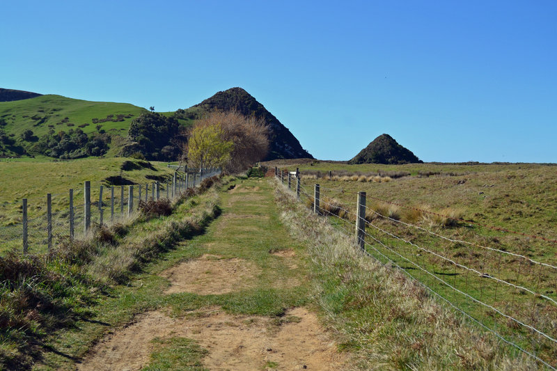 The Pyramids above Okia Flat.