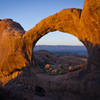 Evening light at Arches NP!