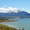 View of Dillon Reservoir and the Ten Mile Range beyond.  From Oro Grande Trail.