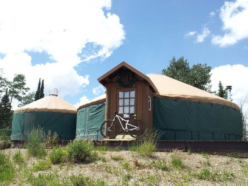 The Viking Yurt is open for winter use