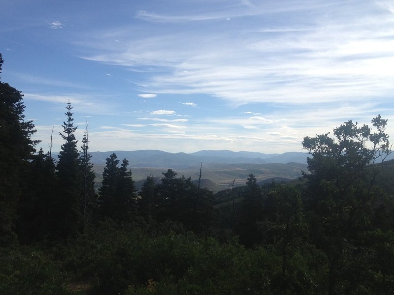 Views from the intersection of Armstrong and Ham Trails