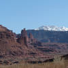 Fisher Towers from a distance.