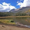 View from the south shore of Lower Boulder Lake.