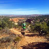 Running on Bull Run Trail