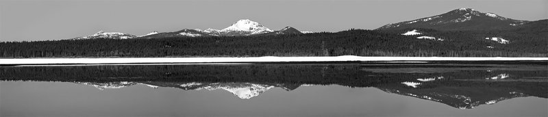 Lassen from the Lake Almanor Recreation Treail