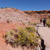 En route to Delicate Arch relay ramp from Wolfe Ranch