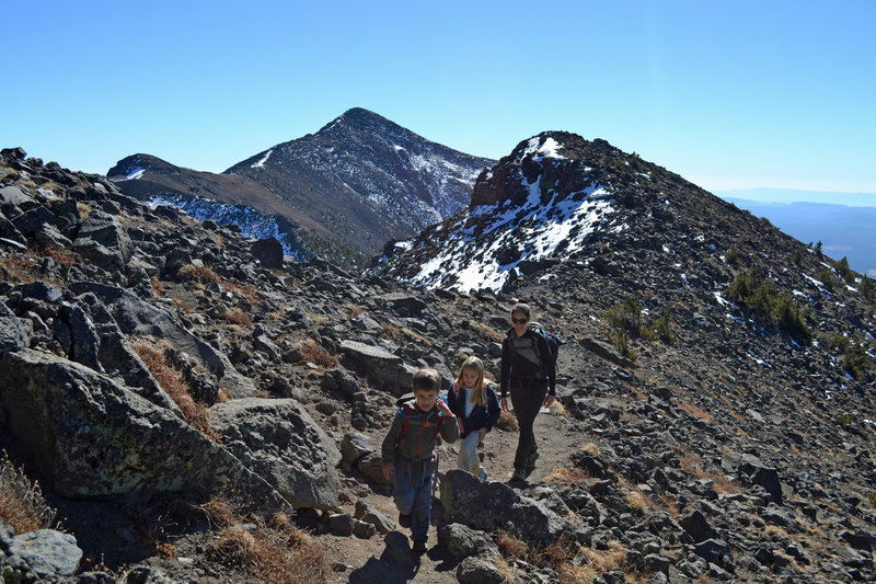 High above treeline on Humphreys Peak