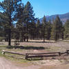 View from the Sunset Parking Lot. Schultz Creek Trail heads out from here.