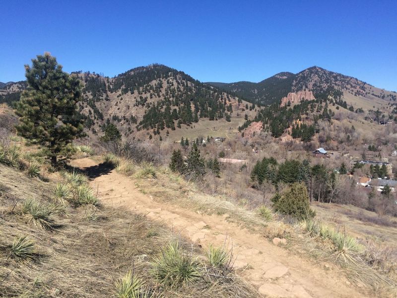 Mount Sanitas from the Viewpoint Trail