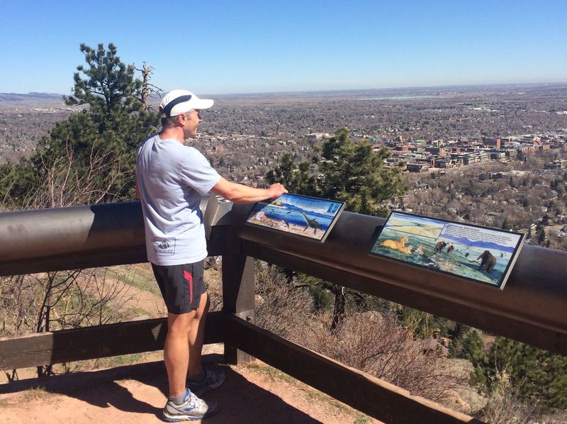 View of Boulder from Panorama Point