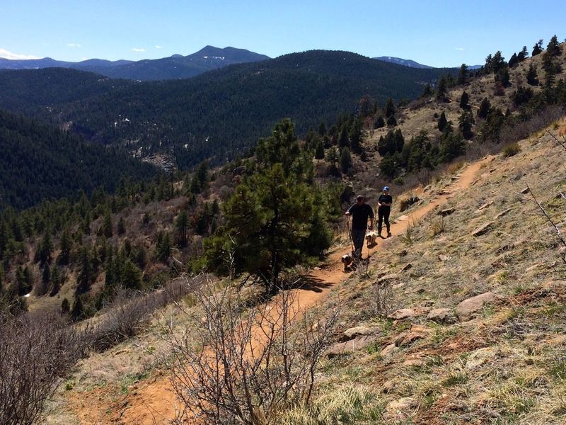 Great views along the Parmalee Trail