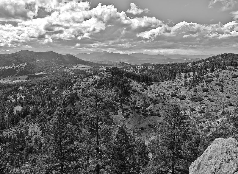 Mount Falcon West Loop Hiking Trail, Indian Hills, Colorado