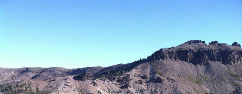 Castle Peak from Andesite ridge