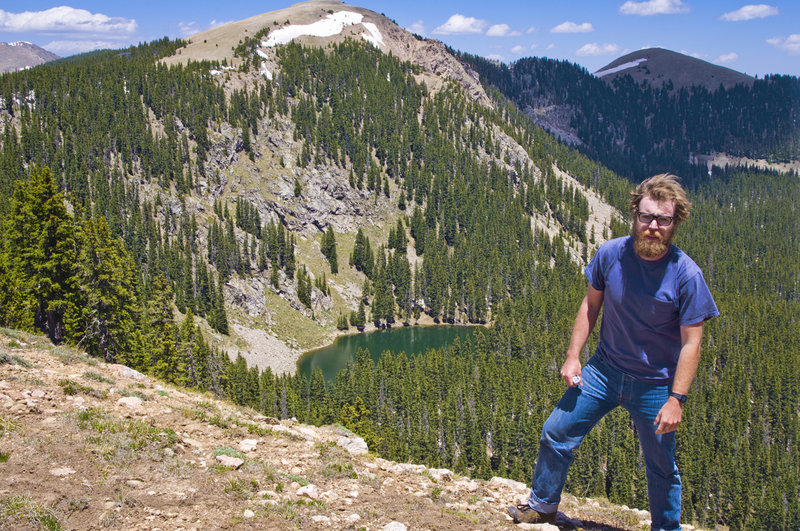 The beard helps you attain the summit...