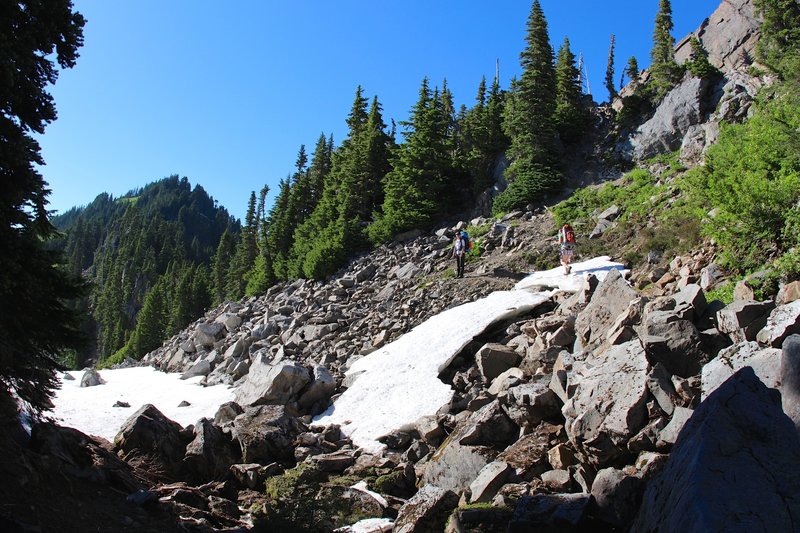 High Divide & Lunch Lake Trail Junction