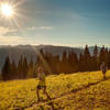 Runners, crushing it along Government Trail.