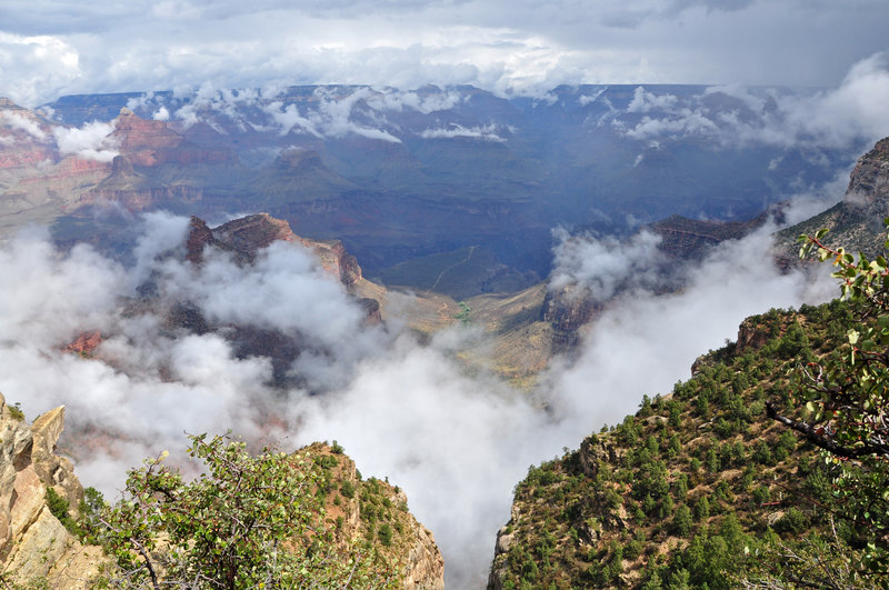 South Rim Village inversion