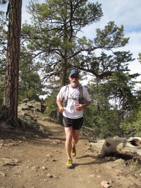 Nearing the top of Atalaya Mountain on the Atalaya Trail